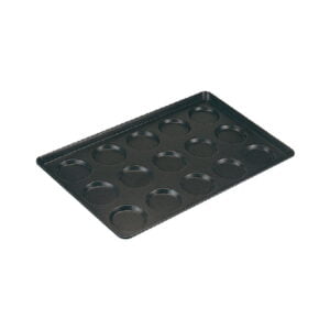 4"15連平底漢堡烤盤(1000系列不沾)SN1625