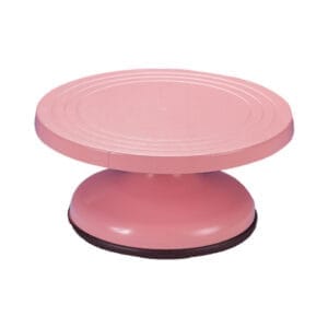 Revolving Cake Stand (Pink)/SN4153 Turntable