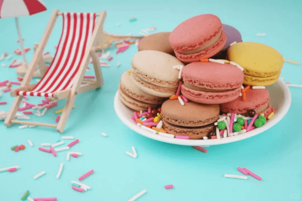 Baking story丨 The crispy breasts of the upper girl - macarons 9 image 86