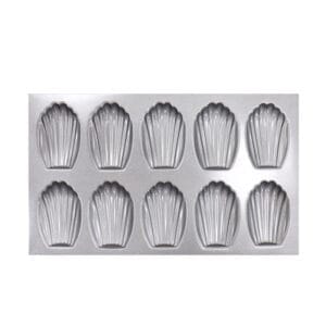 Madeleine Mould-10 Indents (Non-stick Series 800)/SN9048