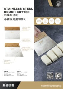 Akrilik 1 Dough cutter