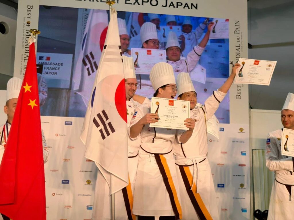When the spirit of the Expo meets Oriental Baking: San-energy appliances and the national team create a milestone in international competitions 3 冠军 韩国队