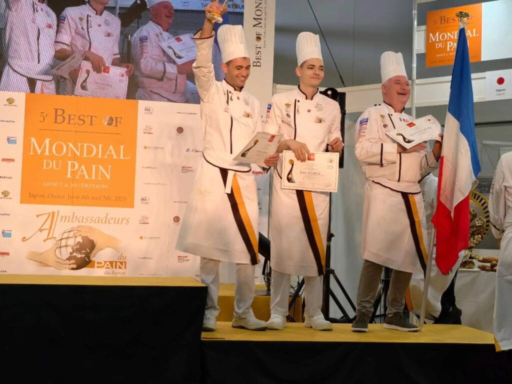 When the spirit of the Expo meets Oriental Baking: San-energy appliances and the national team create a milestone in international competitions 6 季军 法国队