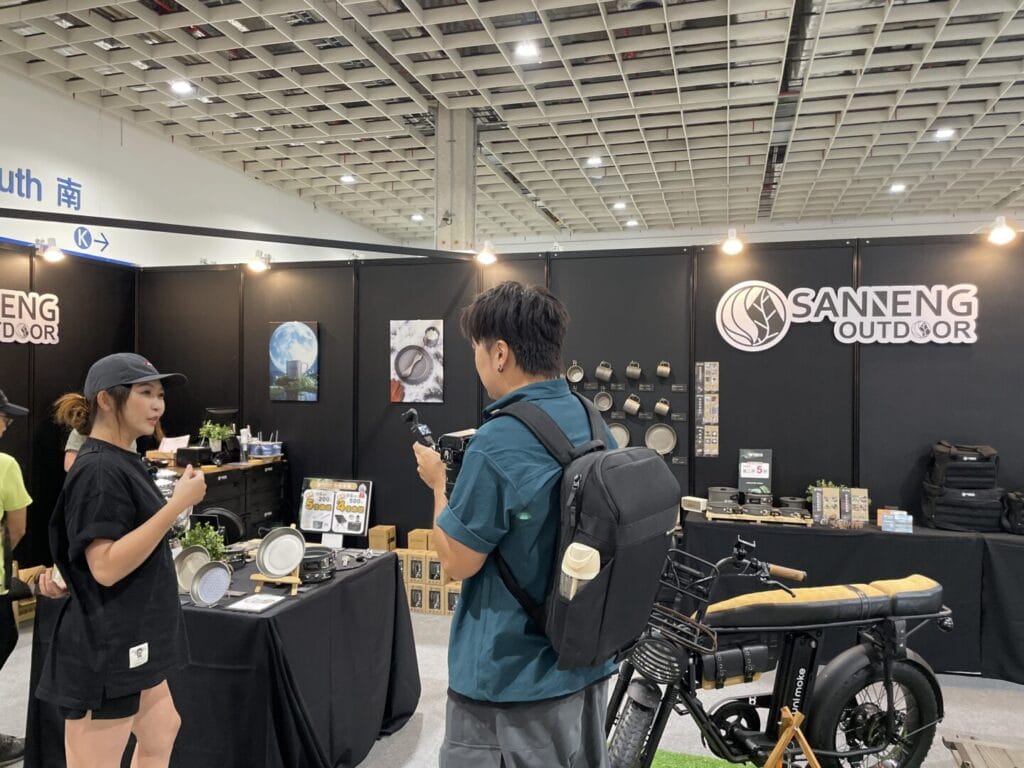 人潮、热潮、亮点齐聚! 三能户外在2025台湾户外用品展大放异彩,新品魅力点亮户外生活 8 S 32817186