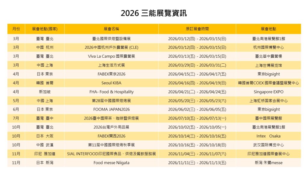 2026展覽消息